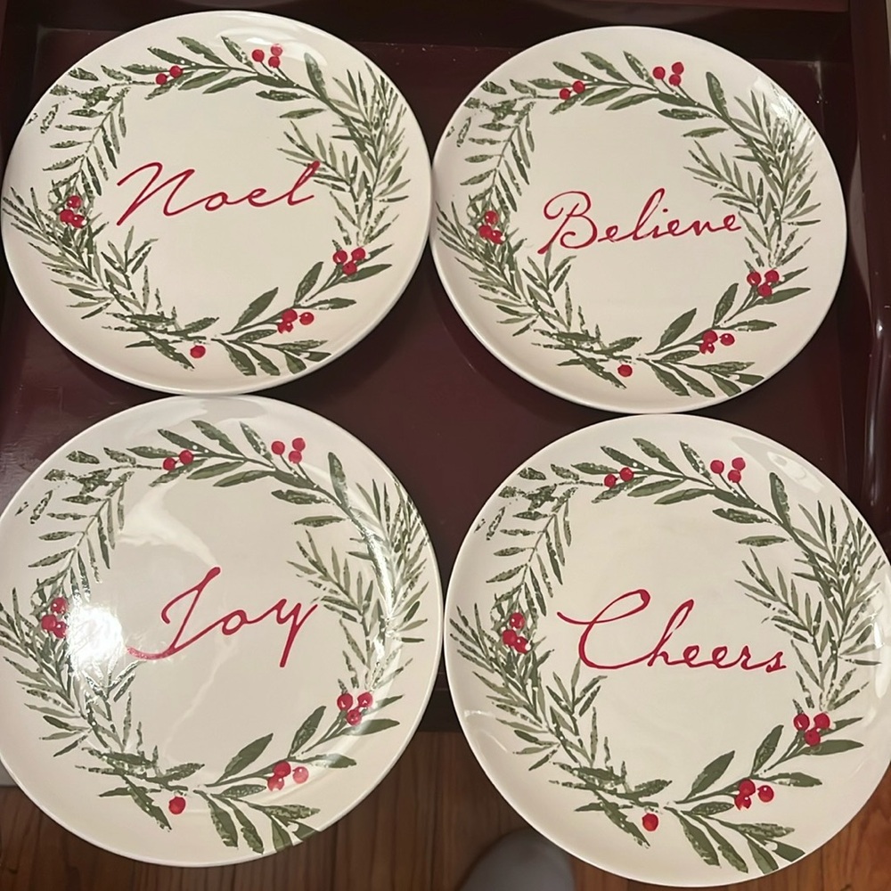 Christmas Holiday Dessert or Appetizer Small Plates